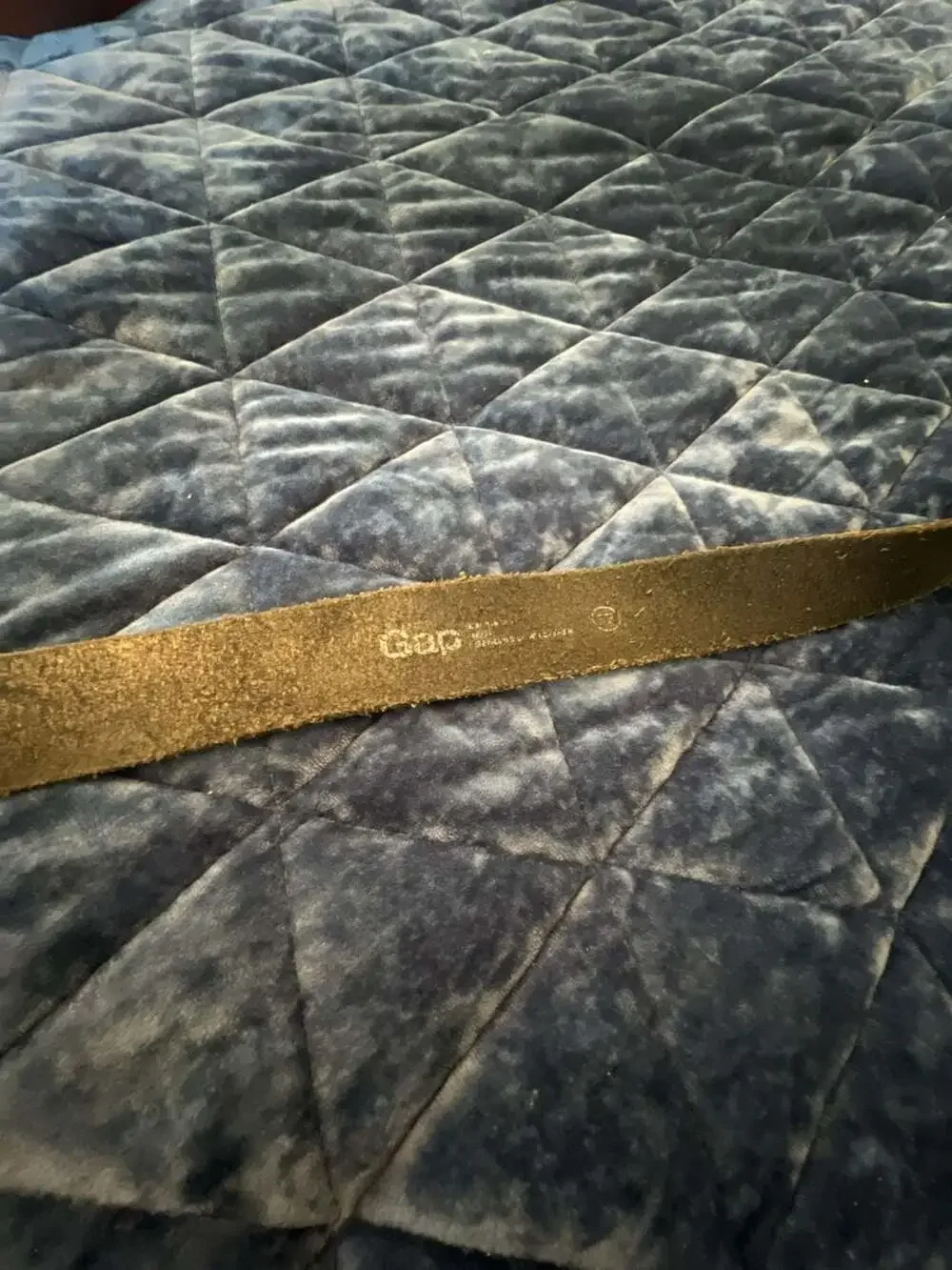 Gap Genuine Leather Black Casual Belt